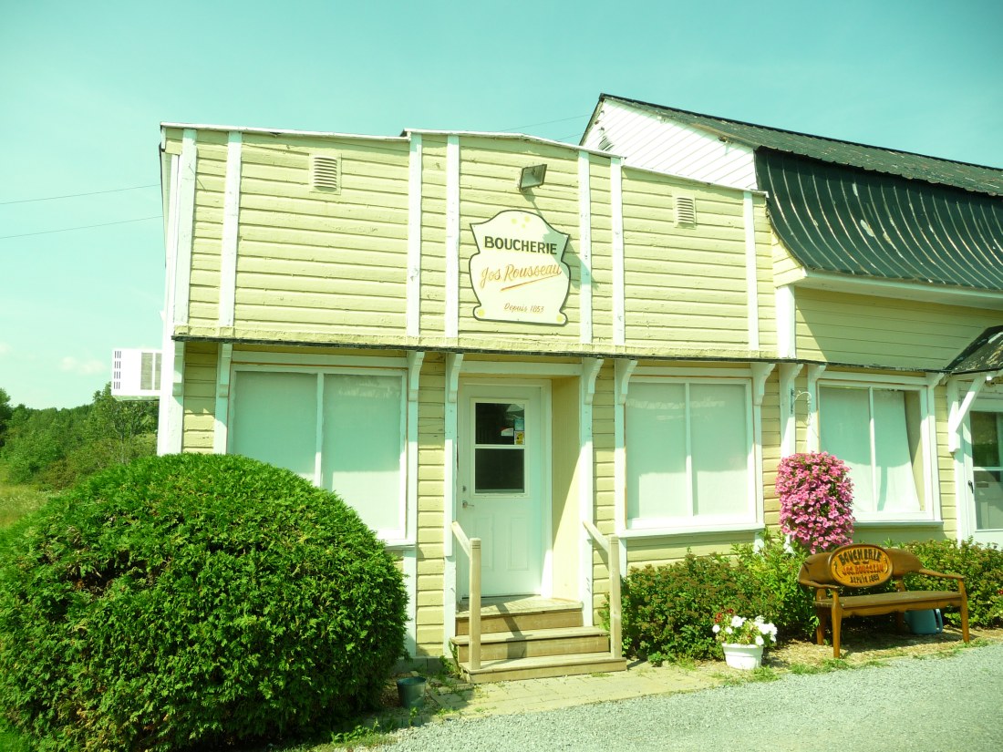 Photo: Jos Rousseau Butcher Shop Ste. Pétronille, Île d'Orléans